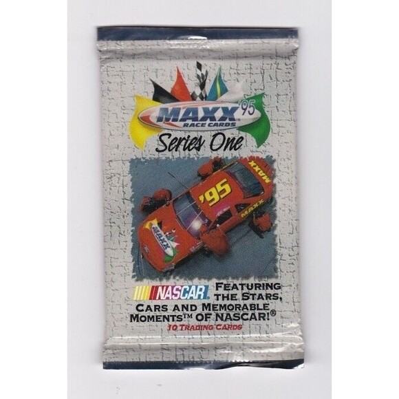 NASCAR 1995 Maxx Racing Series 1, 2 & Premium(5 PACKS) 44 Cards Total NEW/SEALED - Picture 2 of 5